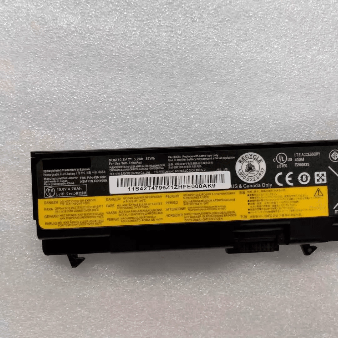 New  45N1001 Battery for  ThinkPad 70+ T430 T530 W530 L430 45N1000