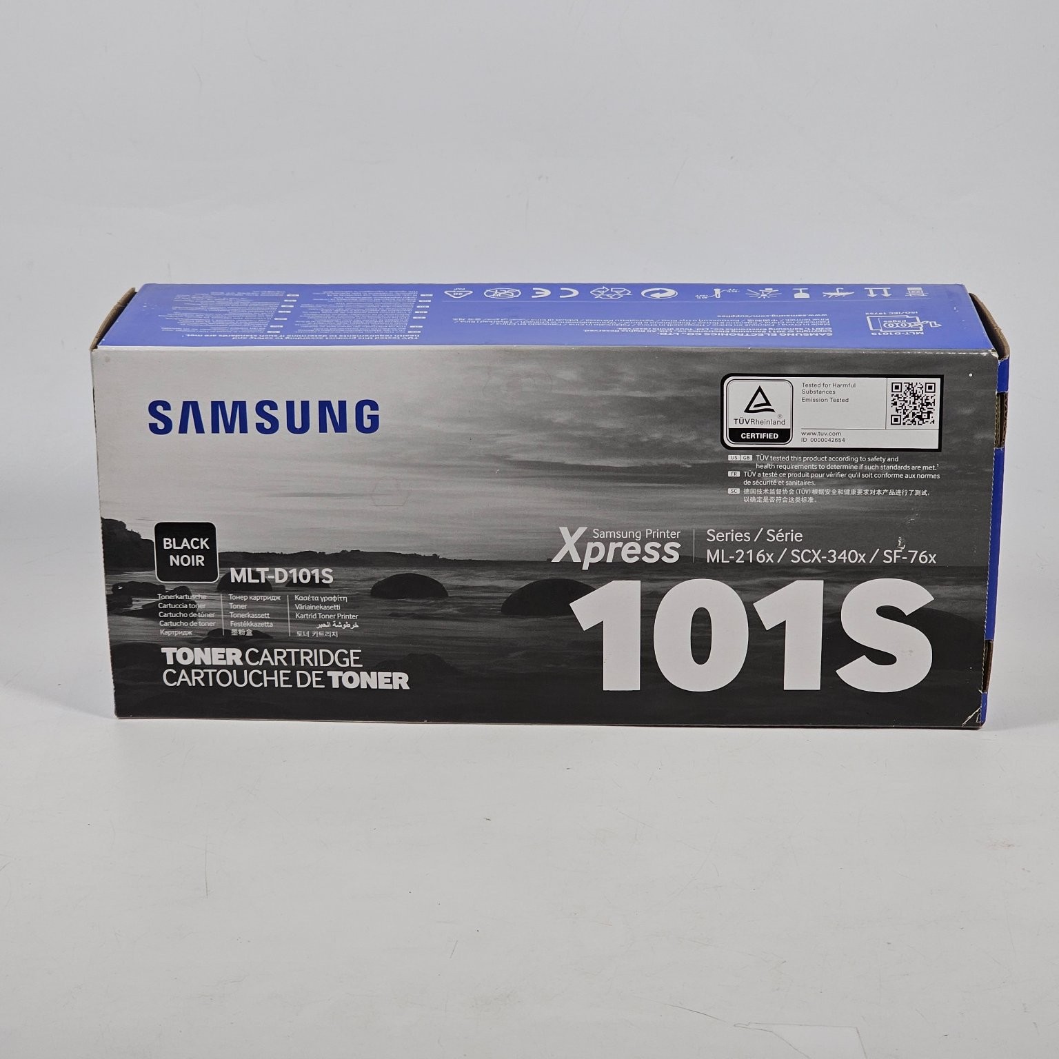 New Genuine Samsung MLT-D101S Black Toner Cartridge for Xpress ML-216x SCX-340x