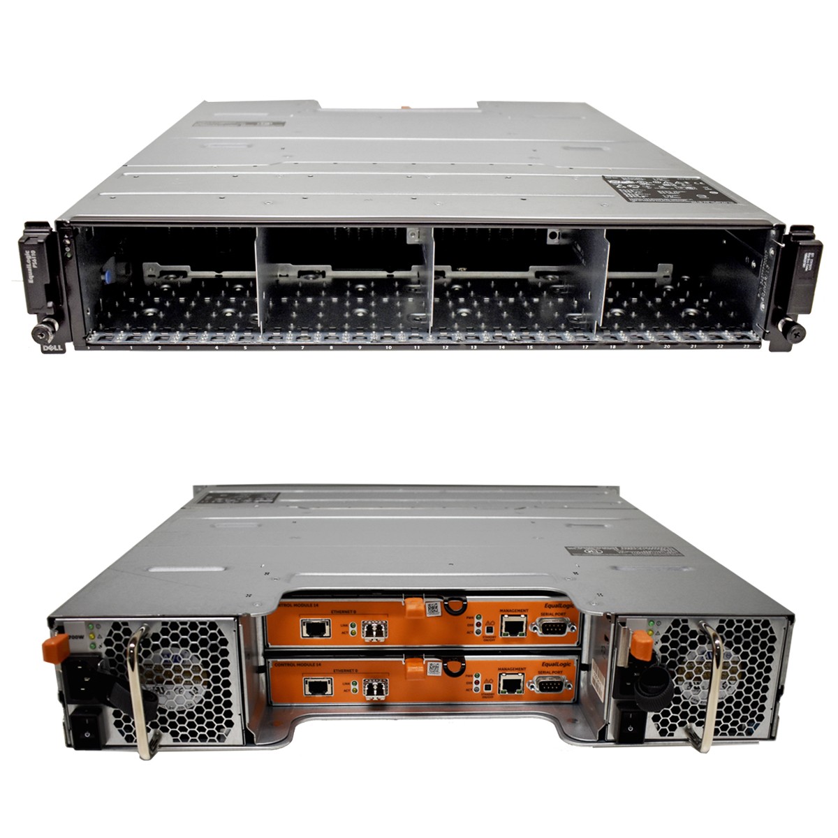 Dell EqualLogic PS6110X 2xModules14 594R6 2x PSU 24 Bay 2.5