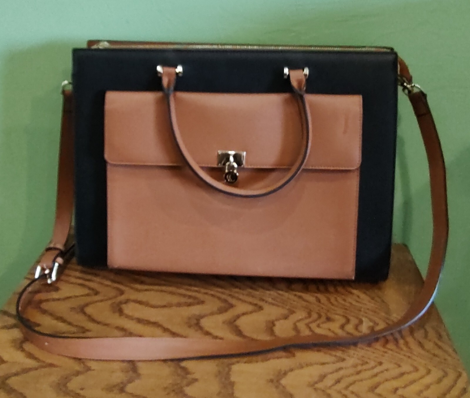 Cluci Briefcase for Women Vegan Leather 15.6 Inch Laptop Bag Shoulder Bag - Read