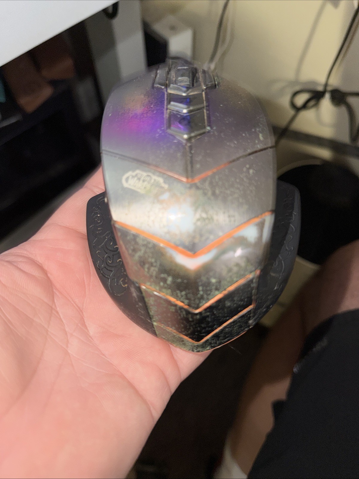 Rare SteelSeries World of Warcraft MMO WOW Gaming Mouse 62006 Tested Used