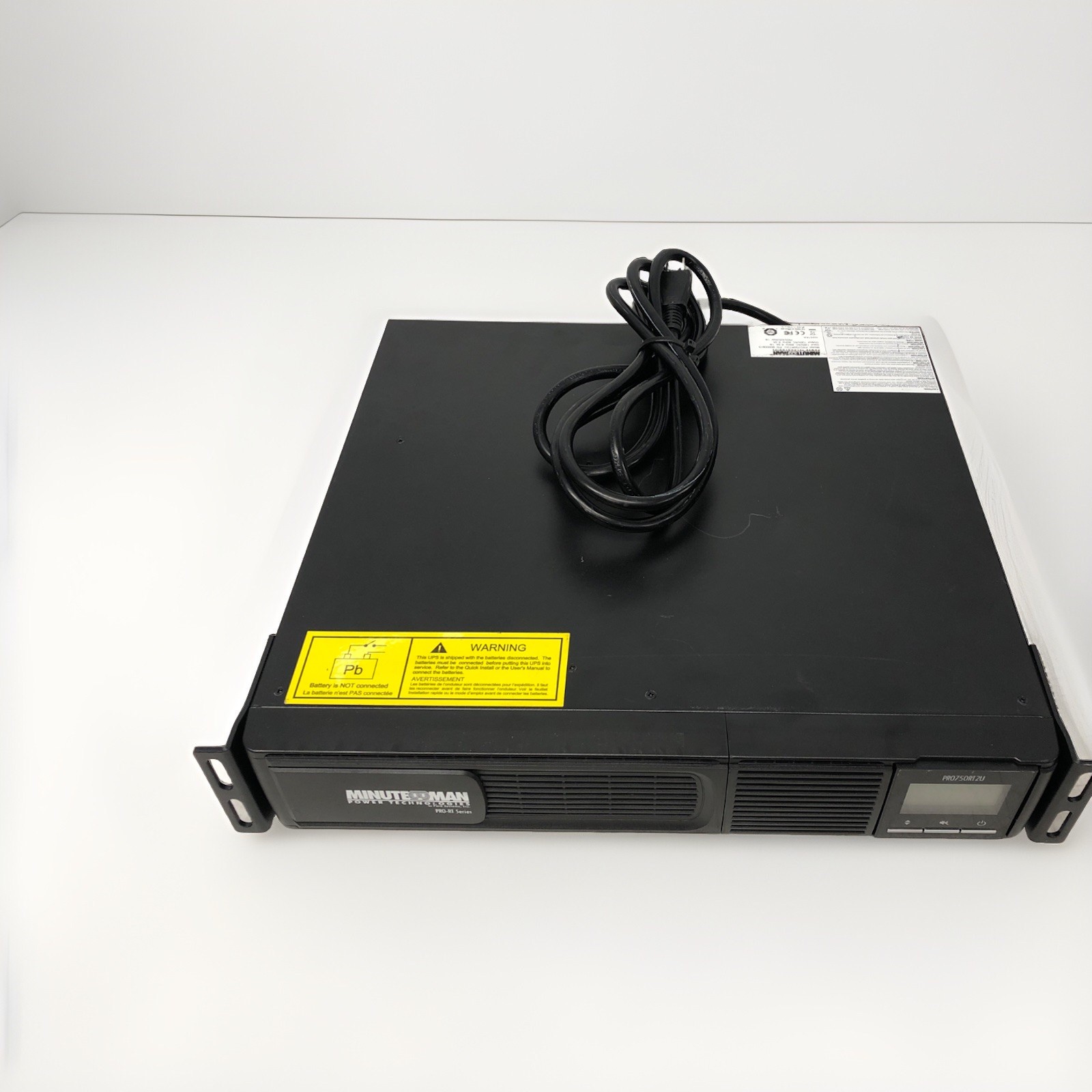 Minuteman PRO-RT PRO750RT2U 750VA/525 W 120 V AC 2U | NO Battery