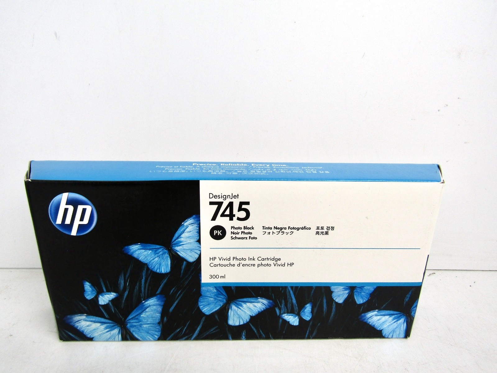 OEM HP 745 Photo Black 300ml Ink Cartridge F9K04A for Z2600 Z5600 - Expired