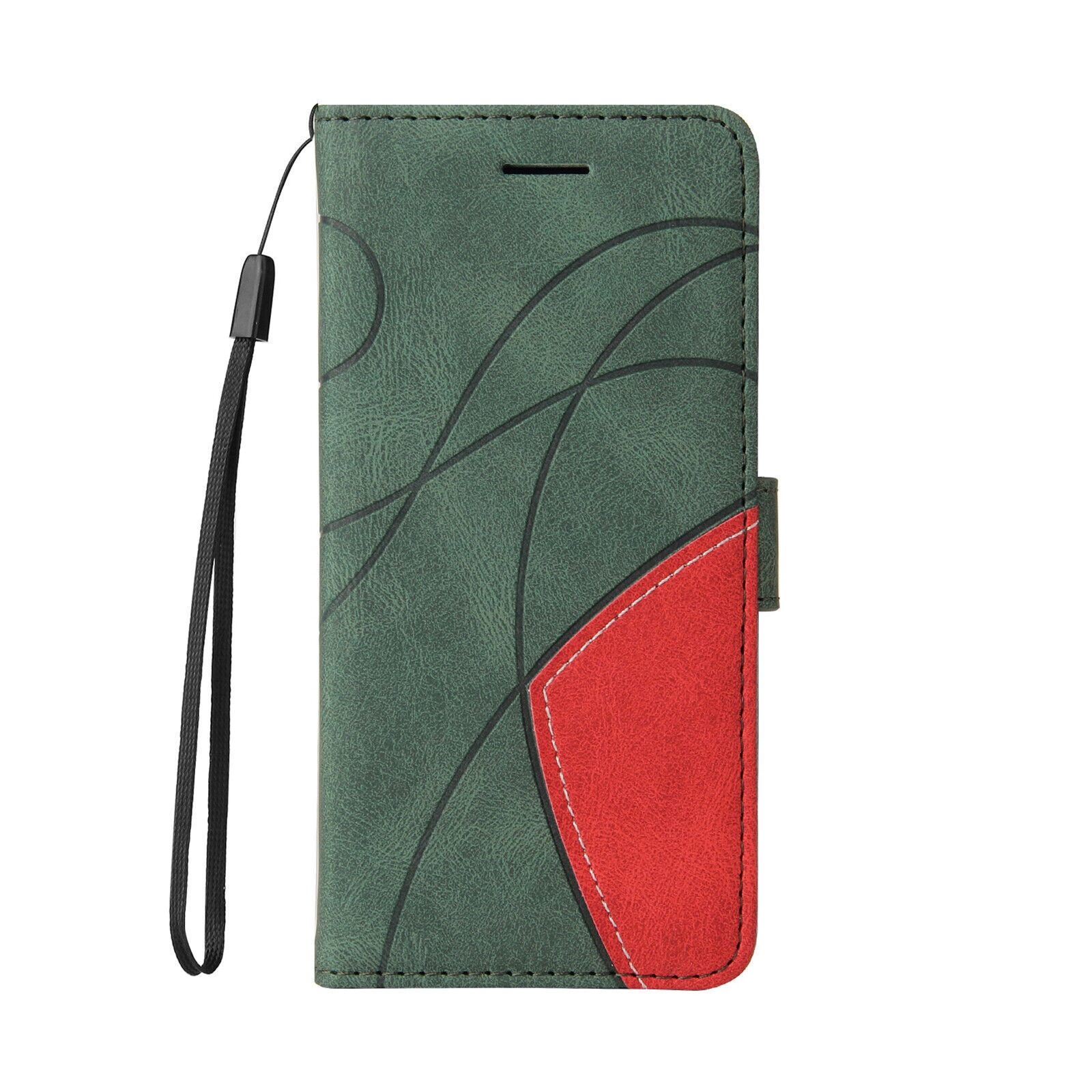 Splice Leather Wallet Cover Case For Huawei P70 P30 P50 P80 P Smart Z Nova 5T