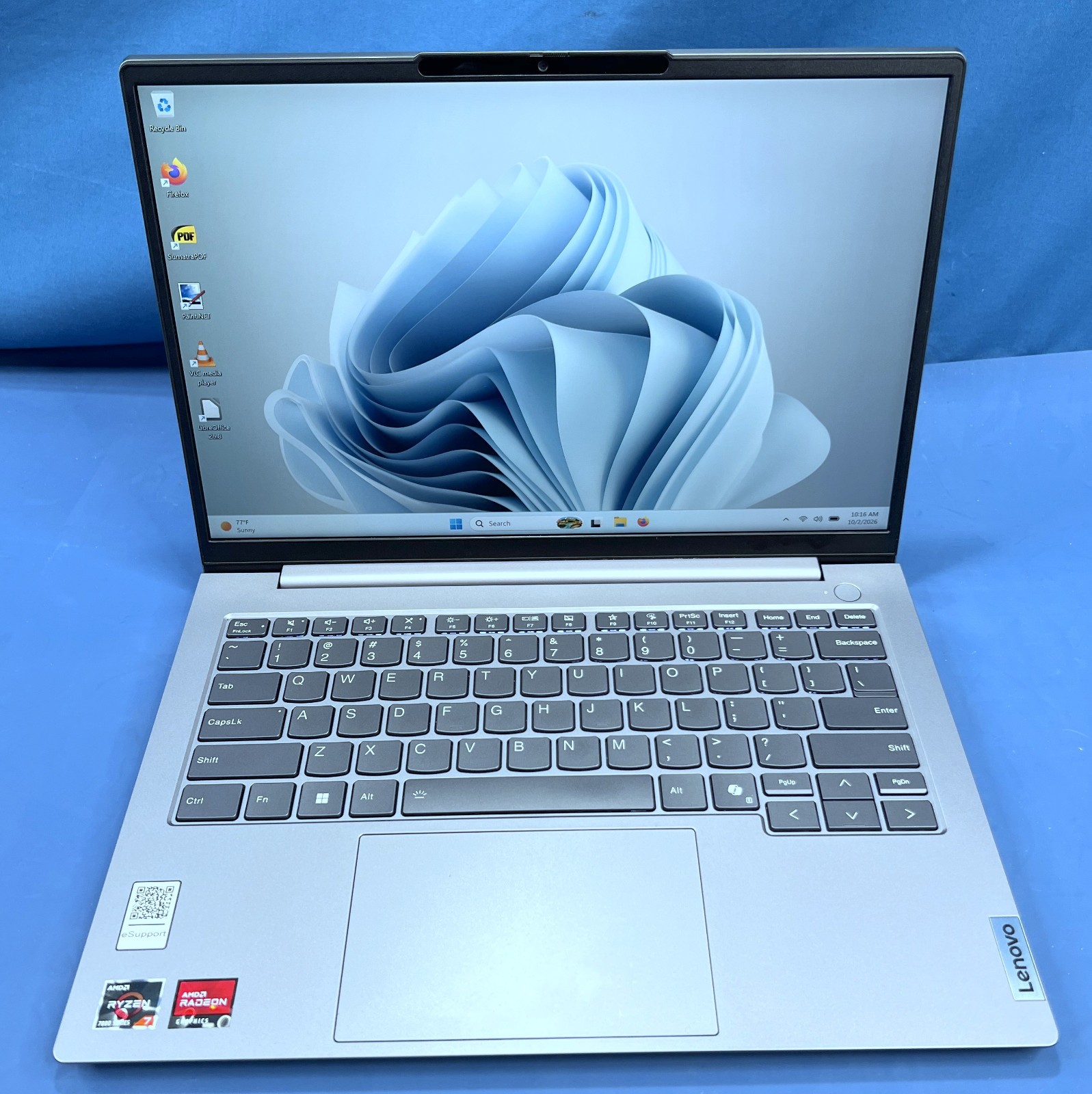 Lenovo ThinkBook 14 G7 ARP - Ryzen 7 7735HS, 16GB RAM, 512GB NVMe - Win11