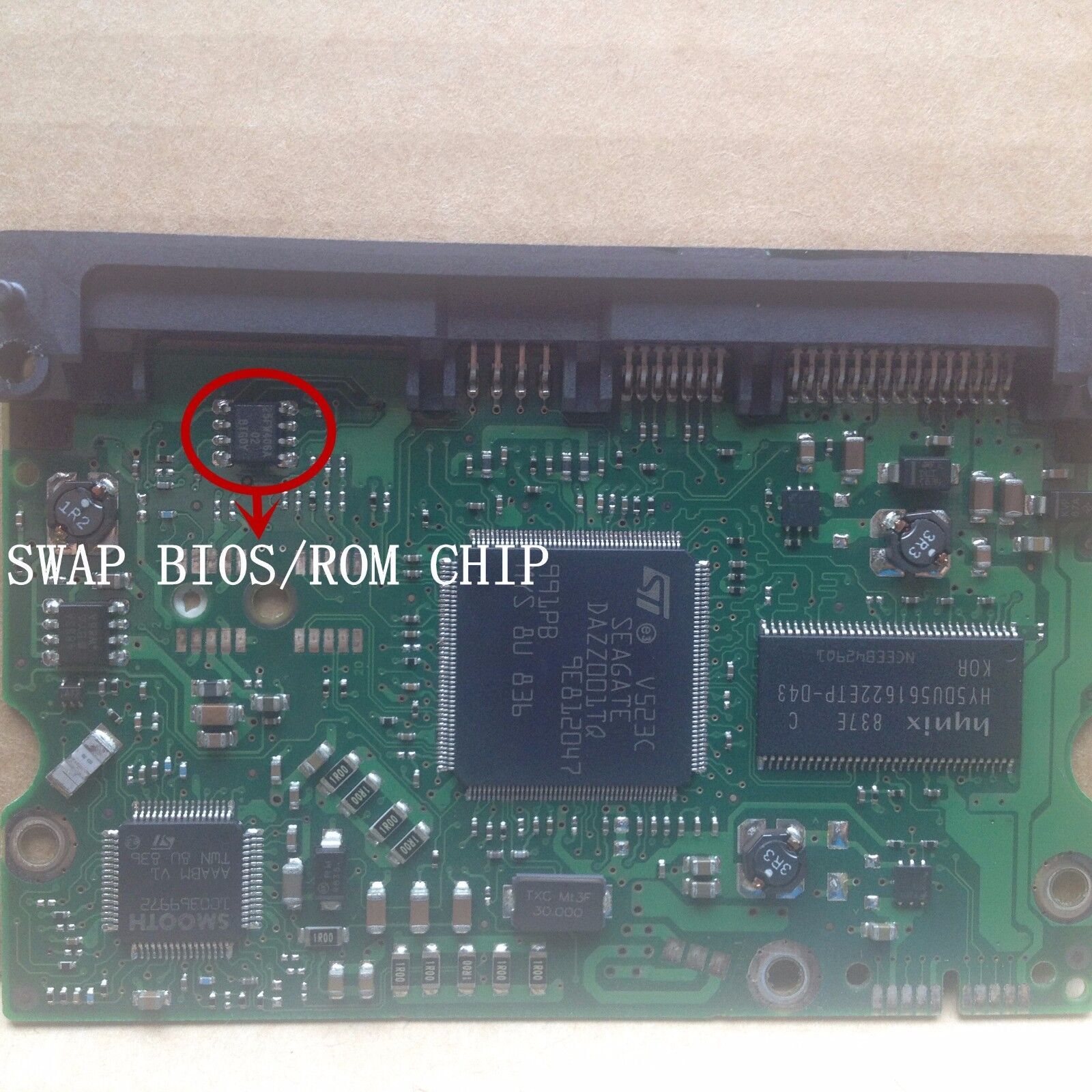 Seagate SATA H/D ST3500320AS ST3500820AS ST3500620AS PCB 100466725 REV A