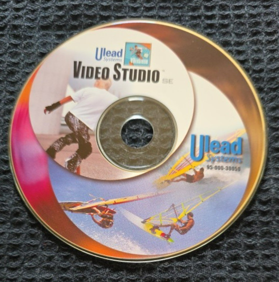 Ulead Systems Video Studio SE 95-000-30050Application Software CD#0178