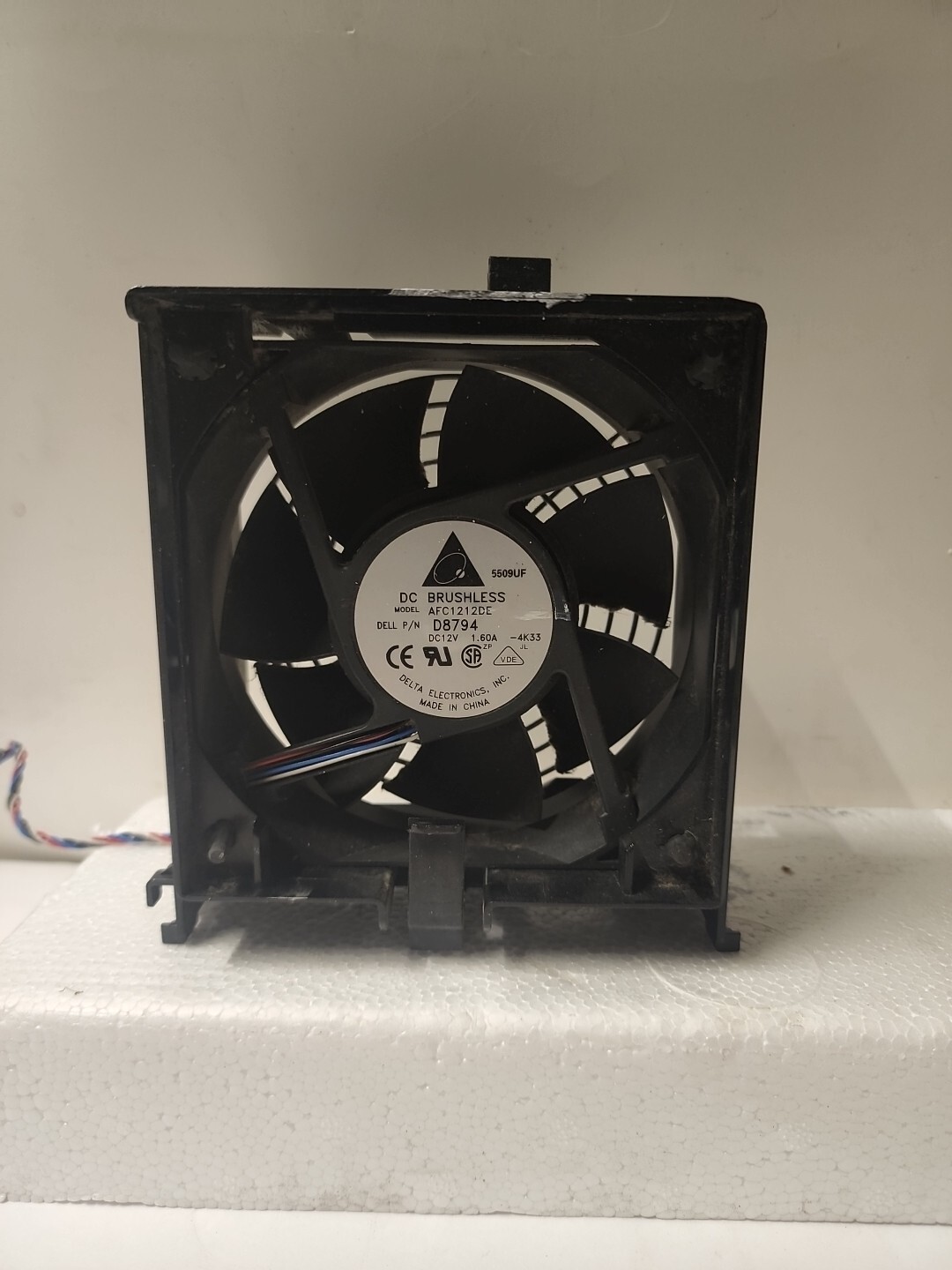 Delta Electronics Fan AFC1212DE DELL D8794 12V