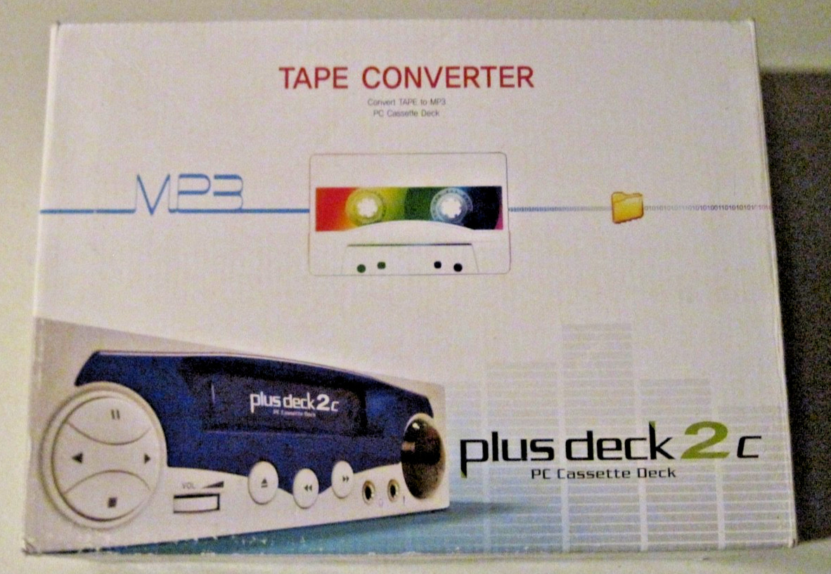 BTO Plus Deck 2C PC Cassette to Digital Converter - CIB - TESTED and WORKING
