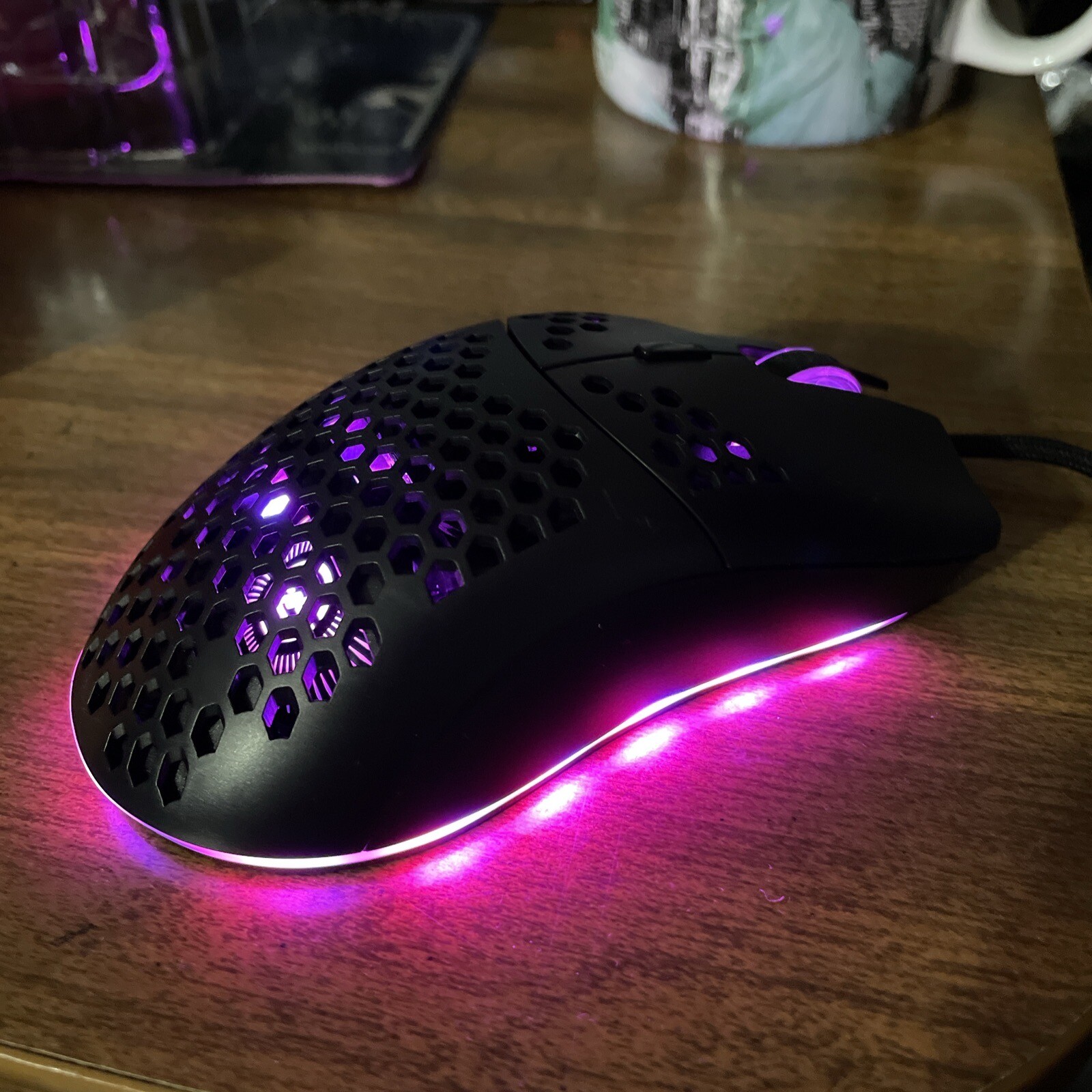 ICONIC- Pro PC Gear IGM-900 RGB Wired Programmable Mouse USB Plug And Play