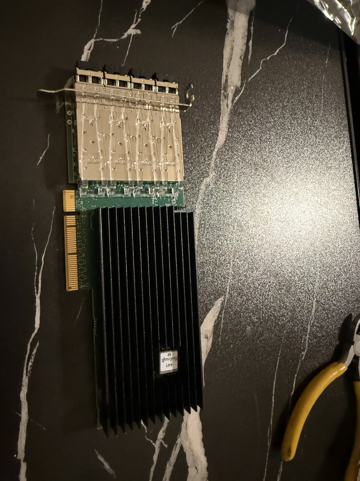 0DTV7K DTV7K PE310G4i71LB-SR-LP DELL SILICOM 10GB 4-Port PCIe Network Adapter