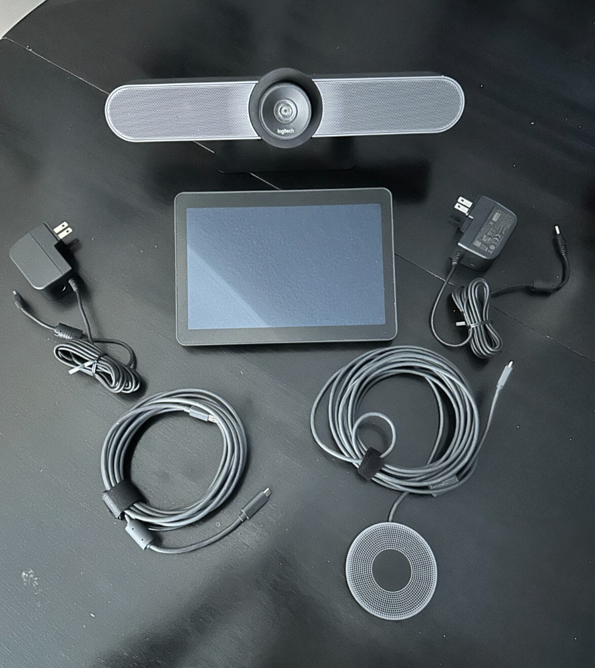Logitech Meetup + Expansion Mic  Audio Conferencing System 960-001201+Tap VU0053