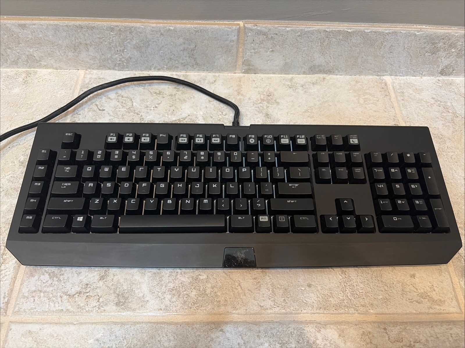 Razer BlackWidow Chroma Stealth RGB Mechanical Gaming Keyboard RZ03-0122 Orange