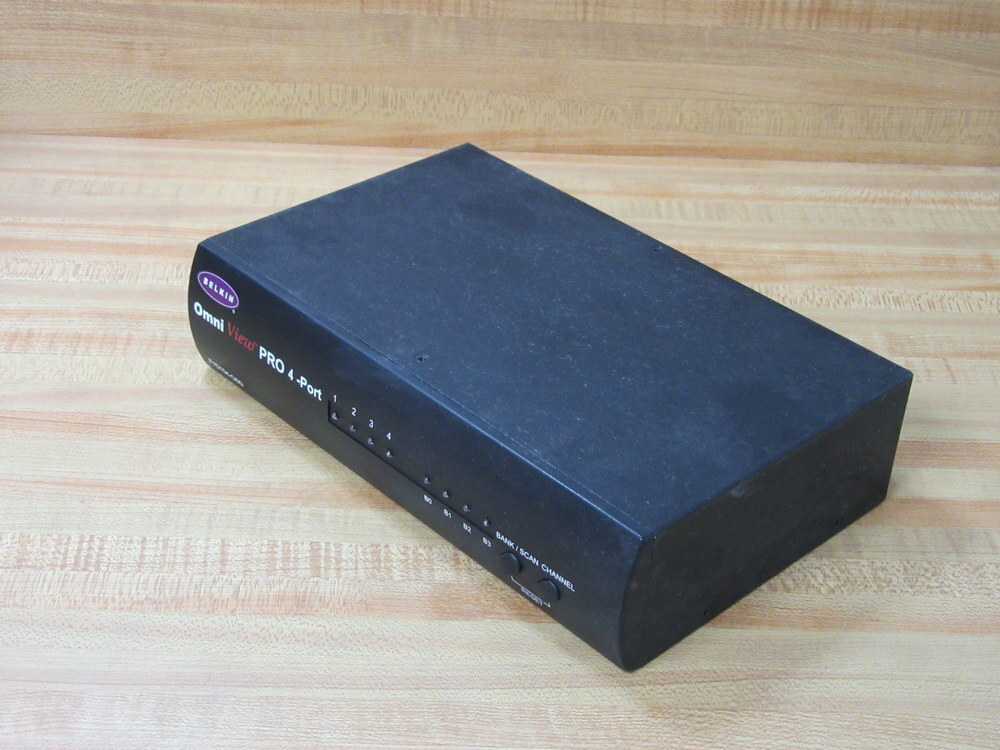 Belkin F1D104-OSD Omni View Pro 4-Port F1D104OSD