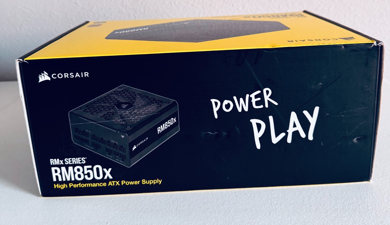 Corsair RM850x Fully Modular ATX Power Supply 80 PLUS Gold Low-Noise Fan - Black