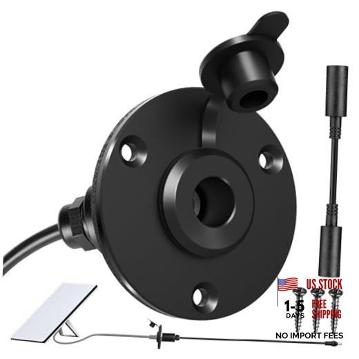 Aluminum Starlink Mini Wall Pass Through Kit, DC Female For Starlink Mini-1