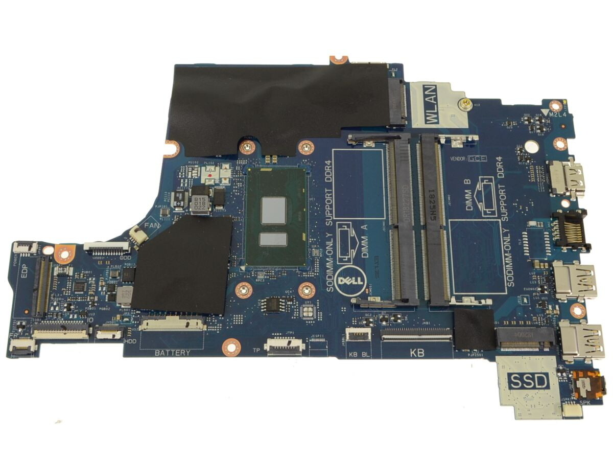 06PT7V FOR DELL Inspiron 15 5570 17 5770 Laptop Motherbroad DDR4 I7-7500U