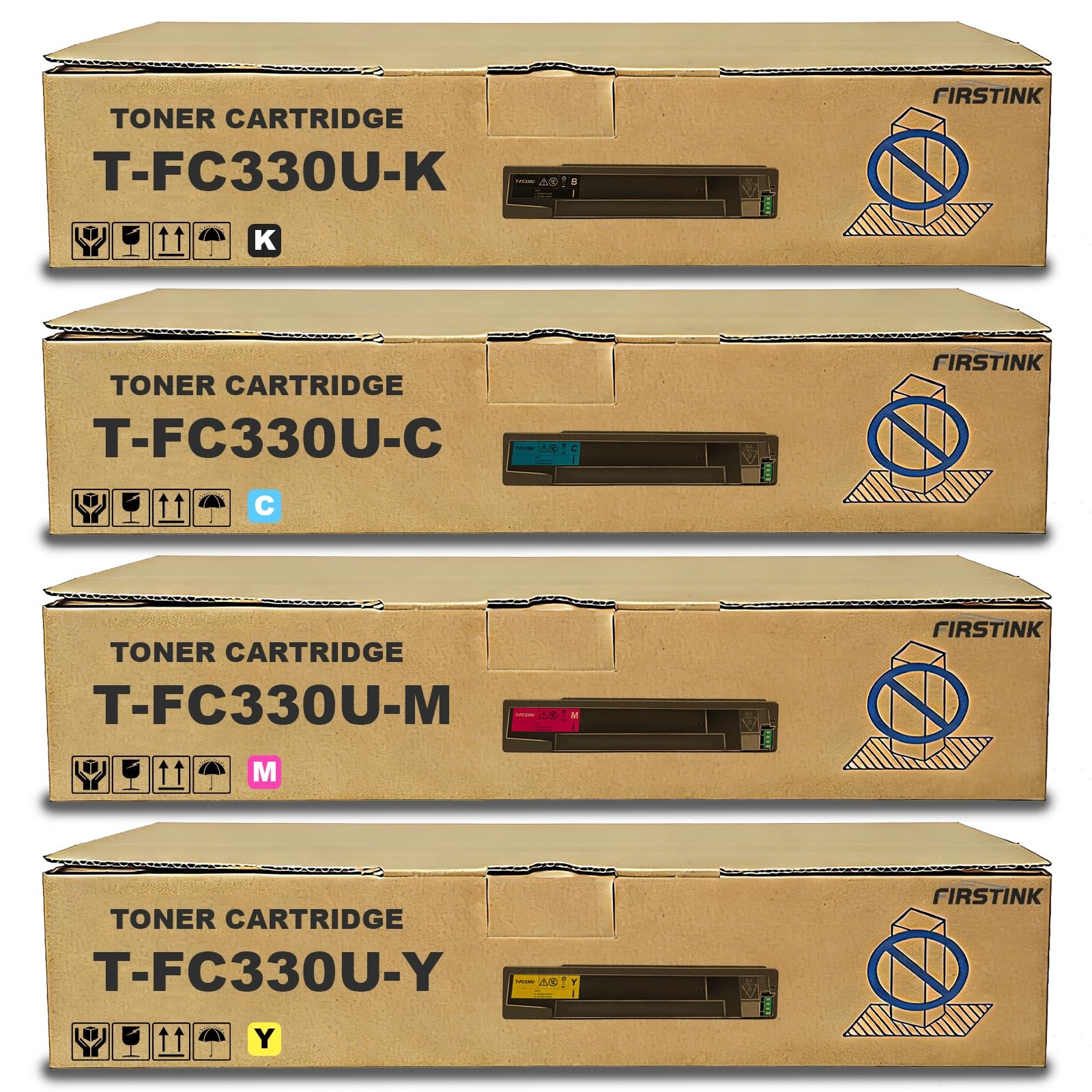 Compatible with Toshiba T-FC330U Toner Cartridges High Yield