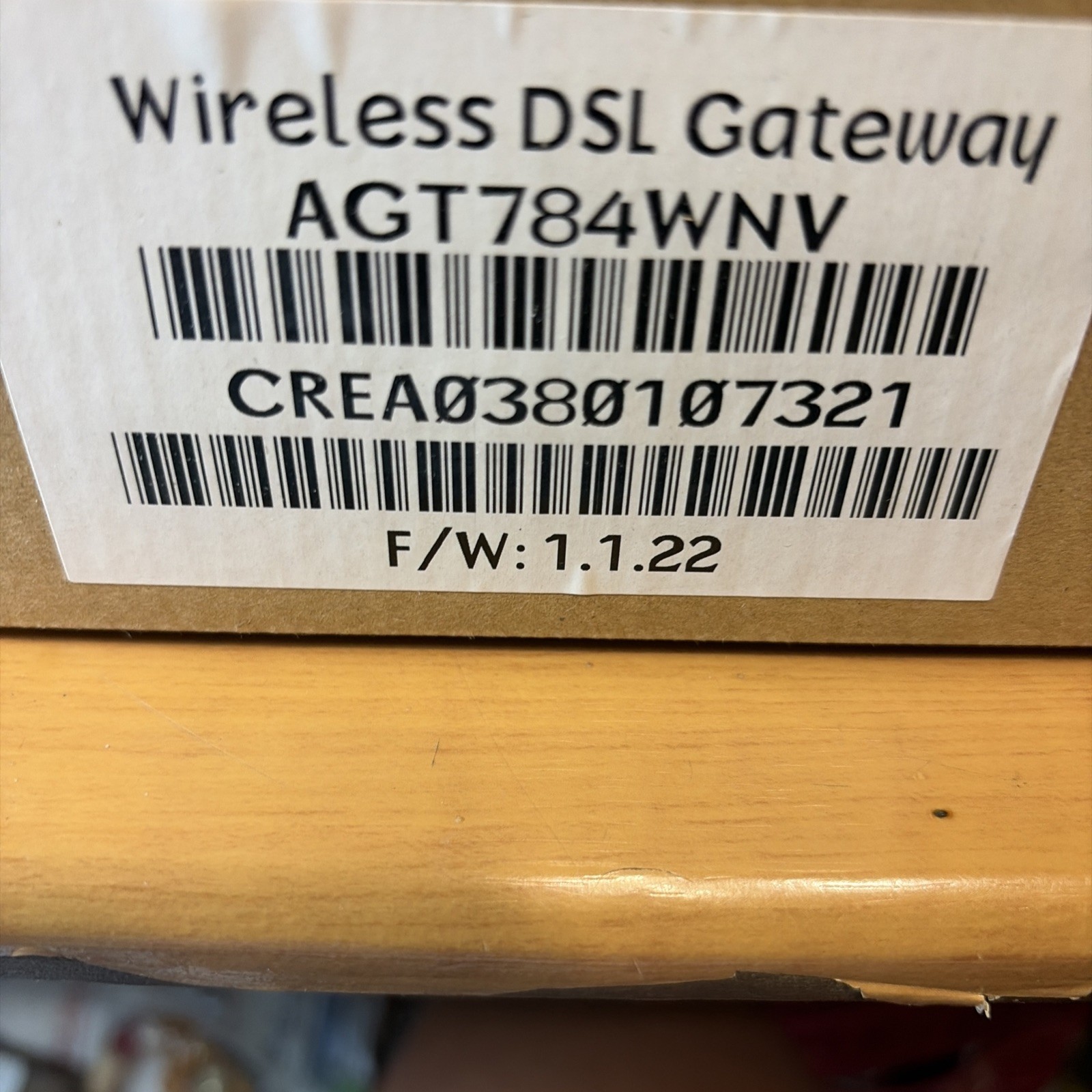 Verizon GT784WNV Wireless DSL Gateway Modem Router Complete in Box