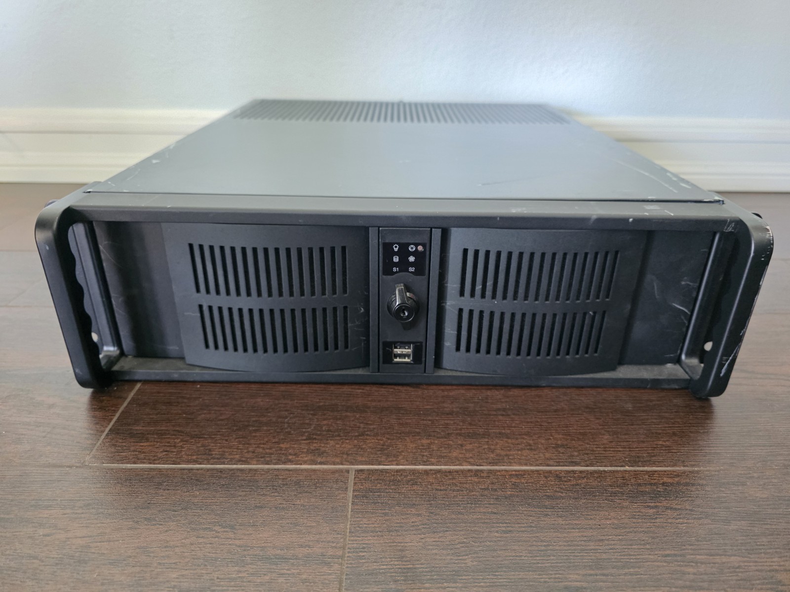 iStarUSA D-Storm D-300 3U Black Alum/Steel Rackmount Computer Chassis D300 #2