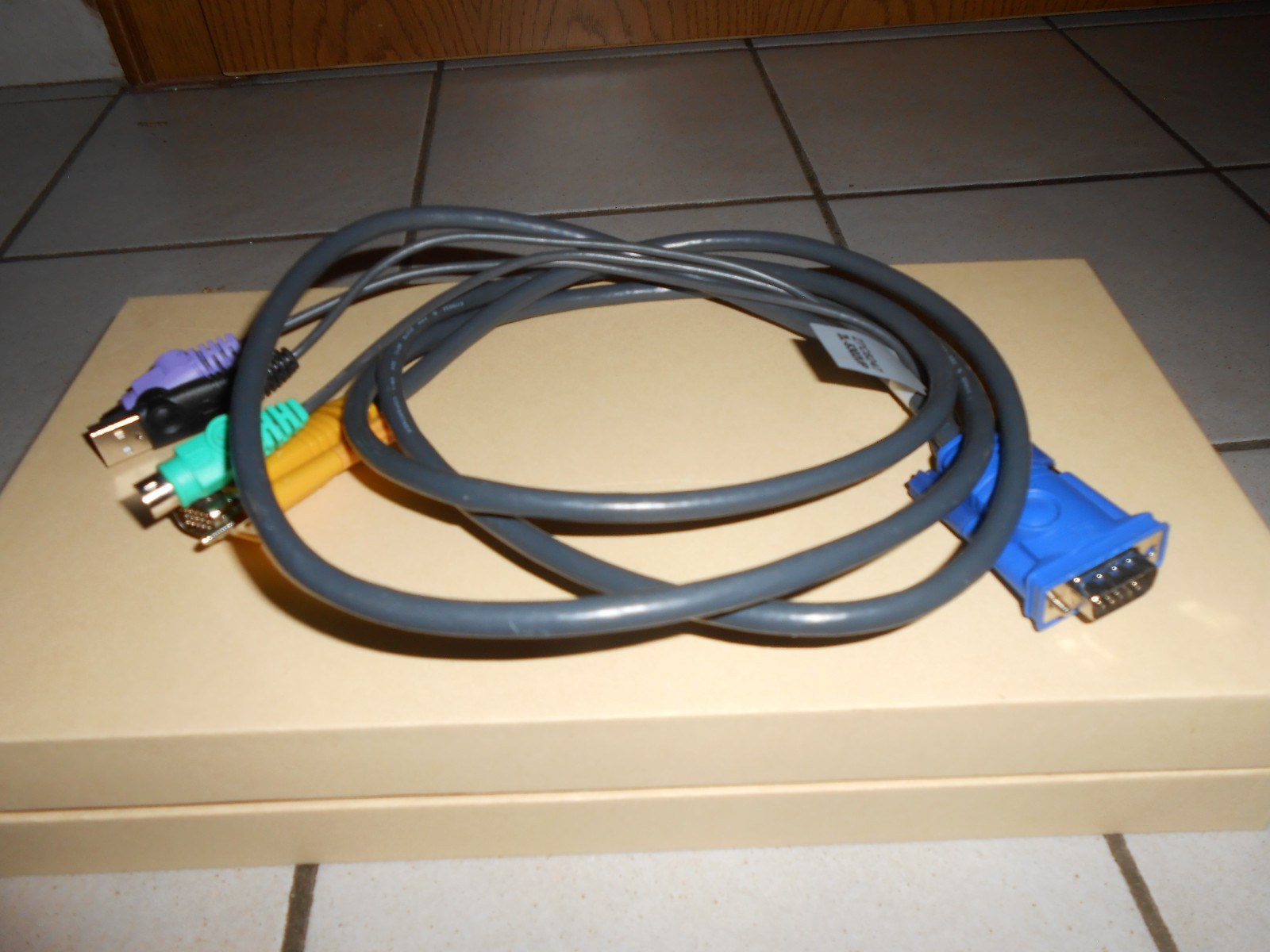 ATEN KVM PS/2 Cable 2L-5302UP Computer Interconnect Cable Black