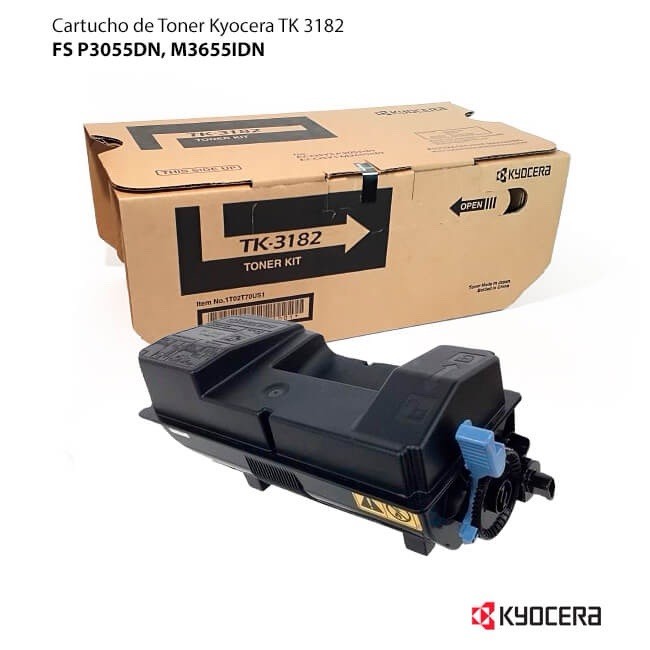1x Compatible Black Toner For Kyocera/Copystar ECOSYS P3055dn/p3155dn/m3655idn