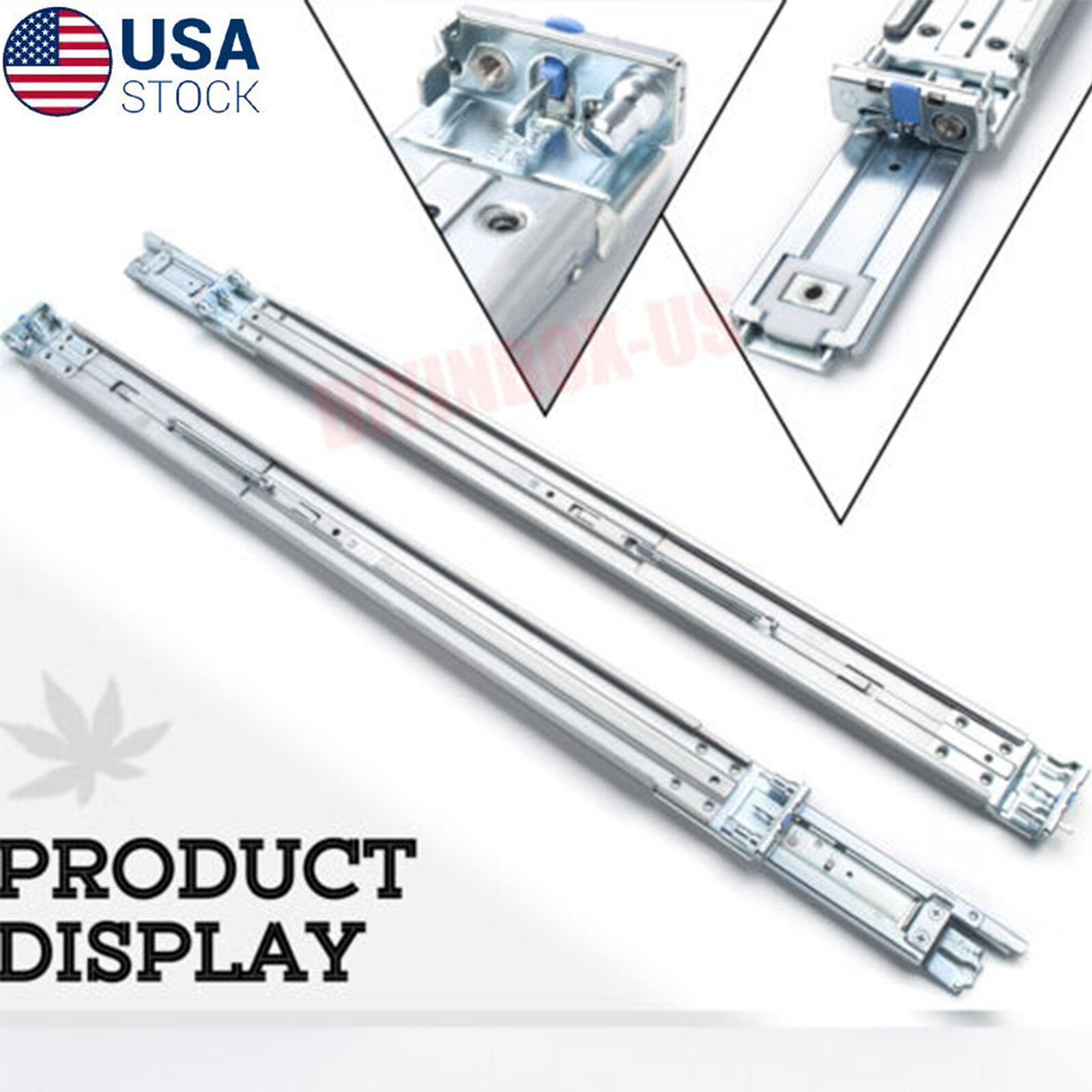 For Dell PowerEdge R430 R630 R640 Sliding Ready A7 Rail Kit RK1KT 9RFVV CWJ0X