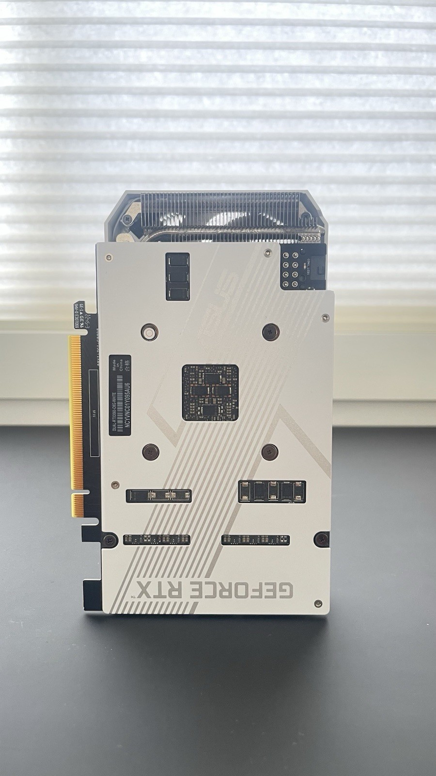 ASUS Dual GeForce RTX 3060 Ti OC Edition 8GB GDDR6X White