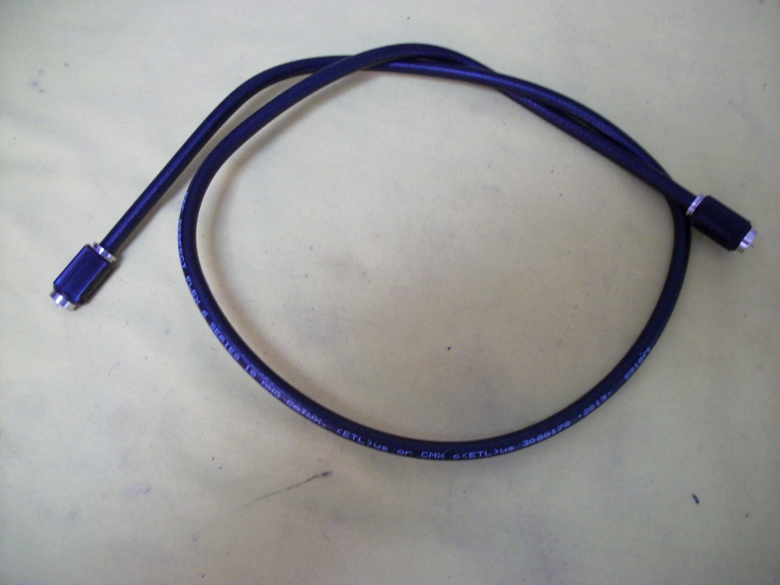 Coax Comcast Xfinity Black Cable PPC Perfect Flex 6 Series 18 AWG CATVX 3 FT