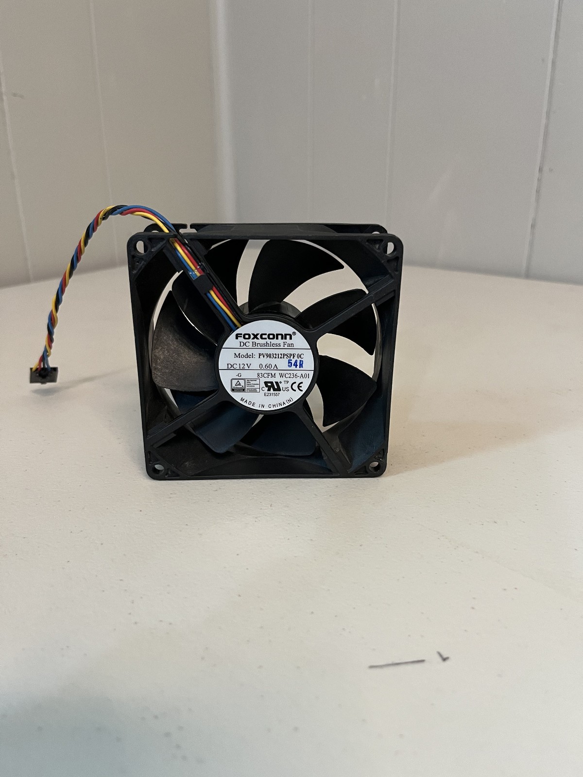 Foxconn PV903212PSPF 0C 4-wire CPU/Computer Fan 12v 90mm X 32mm