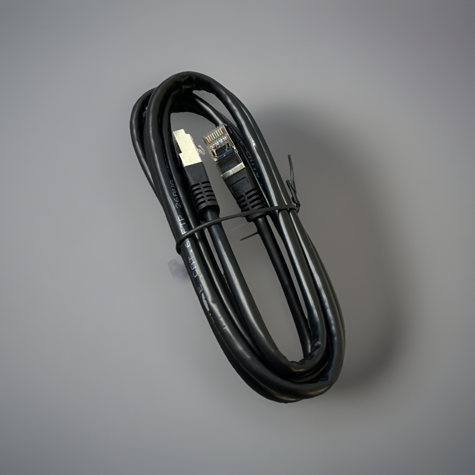 RJ45 CAT-6 Patch Cable, Snagless Molded - 1.5 Meter Black