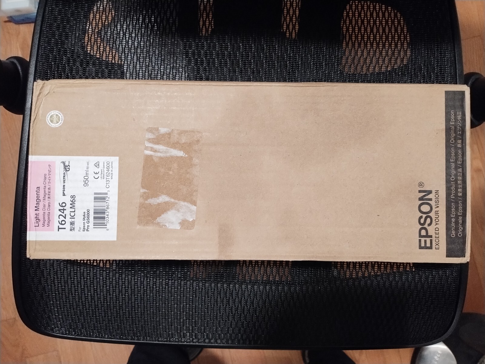 2016 Genuine Epson ICLM68 Light Magenta Ink T6246 Stylus Pro GS6000 950ml Sealed