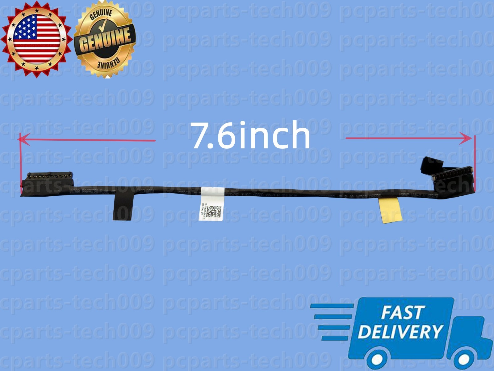 50X Lot Genuine CAZ20 Battery Cable Connector For Dell Latitude 7480 7490 07XC87
