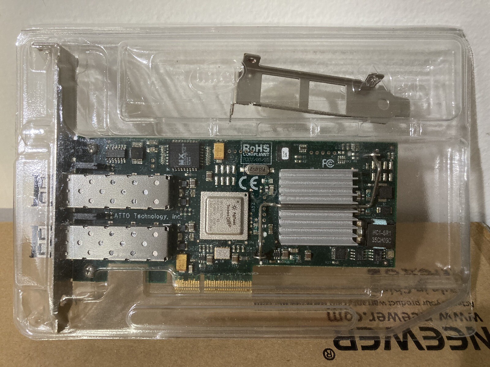 Atto Celerity FC-42ES 4Gb/s Fibre Channel PCIe 2.0 Host Bus Adapter for Mac / PC