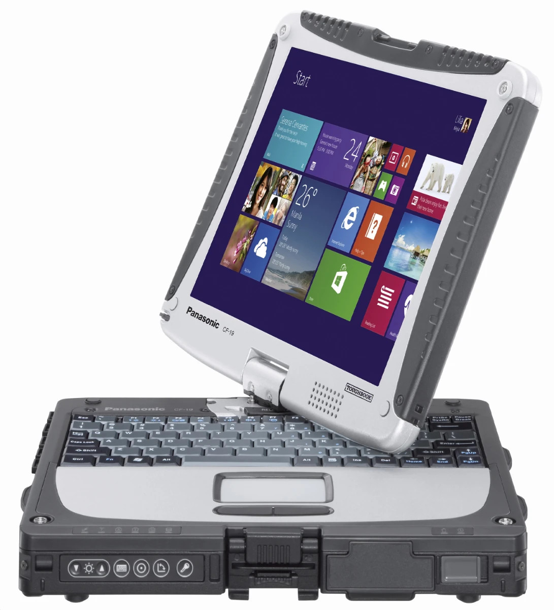 Panasonic Toughbook CF-19 TOUCHSCREEN i5 MK8 intel 2.7GHz 8GB Ram 256SSD WIND 10