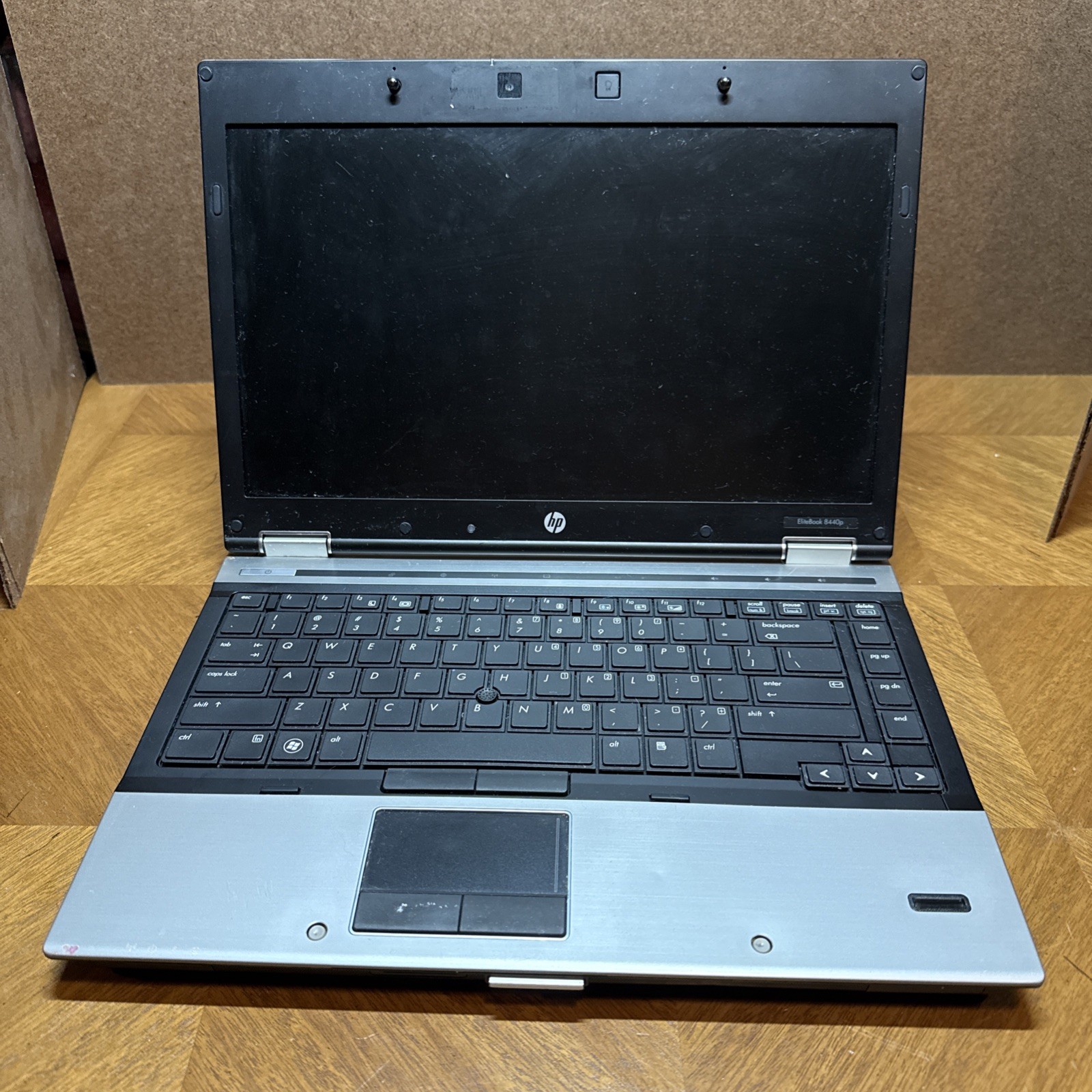 HP ELITEBOOK 8440P - BOOTS TO BIOS - INTEL I5 M540 - 4GB RAM - NO HDD