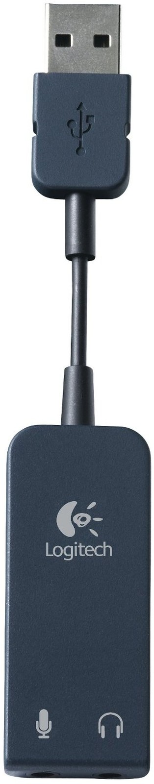 Logitech USB To 3.5mm Jack Audio Adapter  (/881-000065-UG)