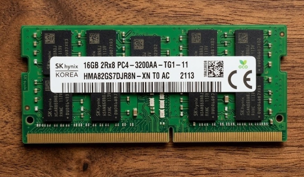 SK hynix 16GB DDR4 3200 Laptop ECC SODIMM RAM 2Rx8 PC4-25600 for NAS Dell HP Ace