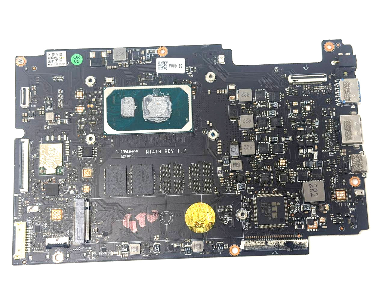 GATEWAY GWNC31514-BL MB I3-1115G4 4GB MOTHERBOARD M2108069B1 N14TBR120-TA50B