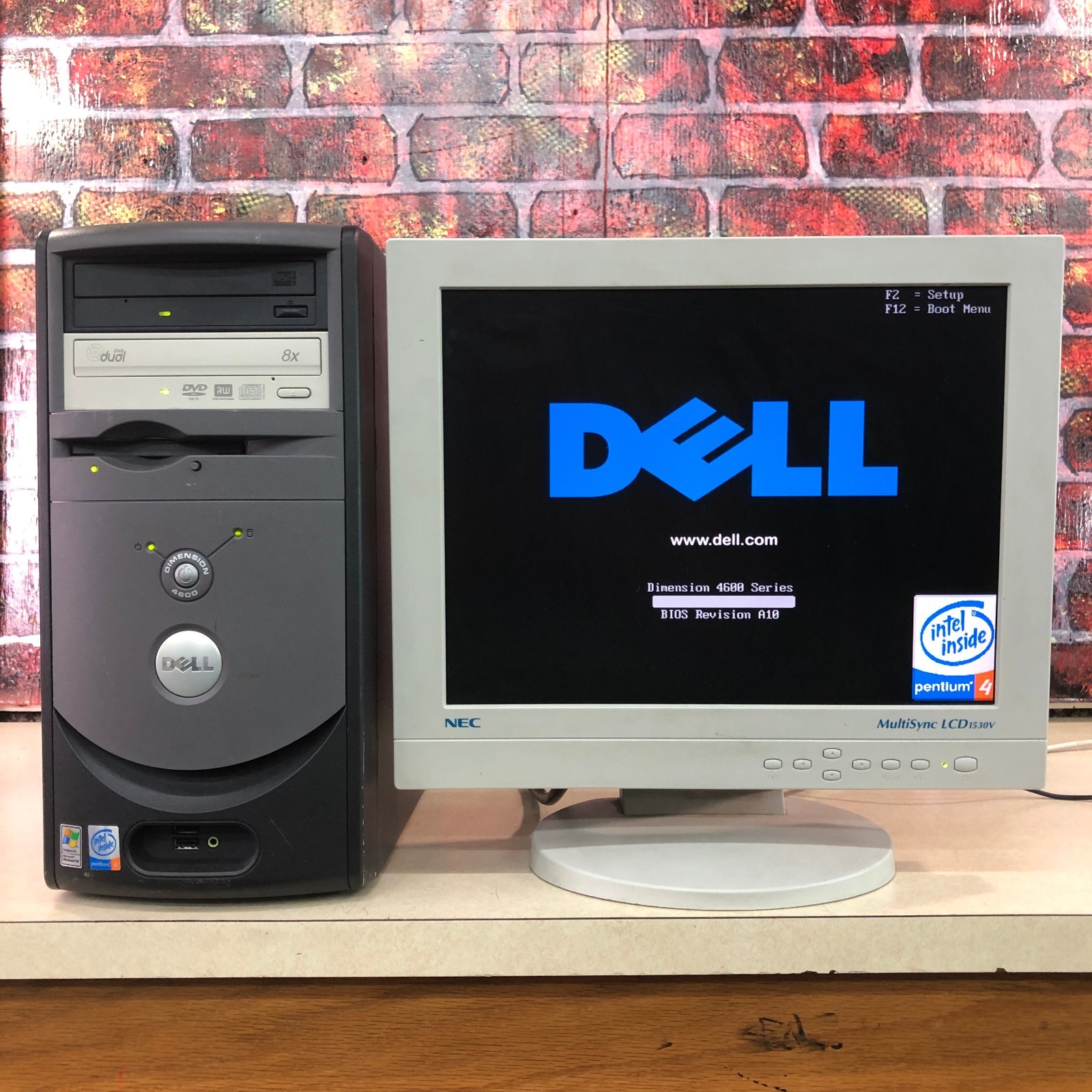 Dell Dimension 4600 ATX PC Pentium 4 2.80GHz 512MB RAM No HDD (Retro Gaming)