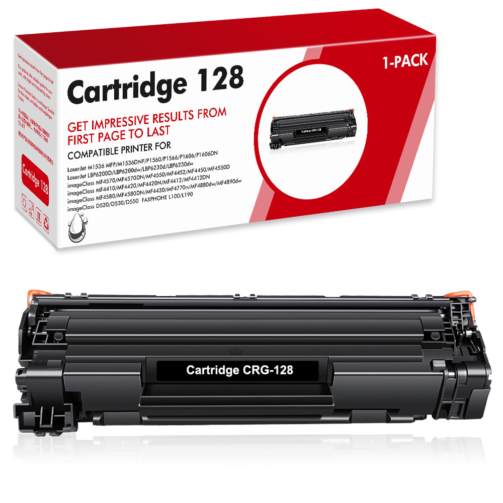 1-4PK CRG128 C128 Toner Cartridge for Canon 128 ImageClass MF4880dw MF4770n D550