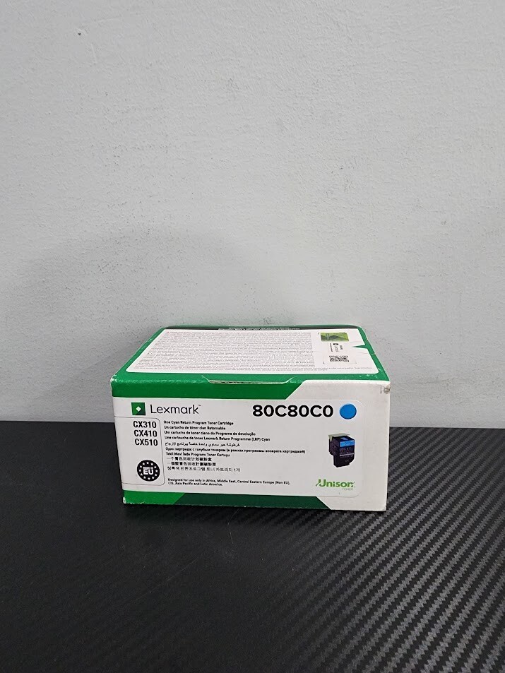 LEXMARK 80C80C0 808C TONER CARTRIDGE CYAN RP Toner Cartridge
