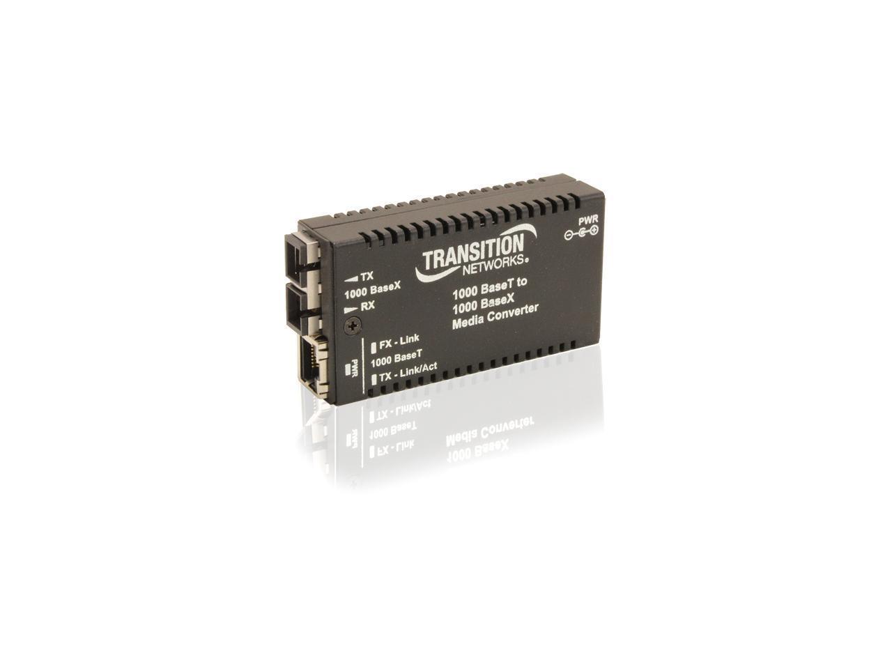 Transition Networks Mini Gigabit Ethernet Media Converter