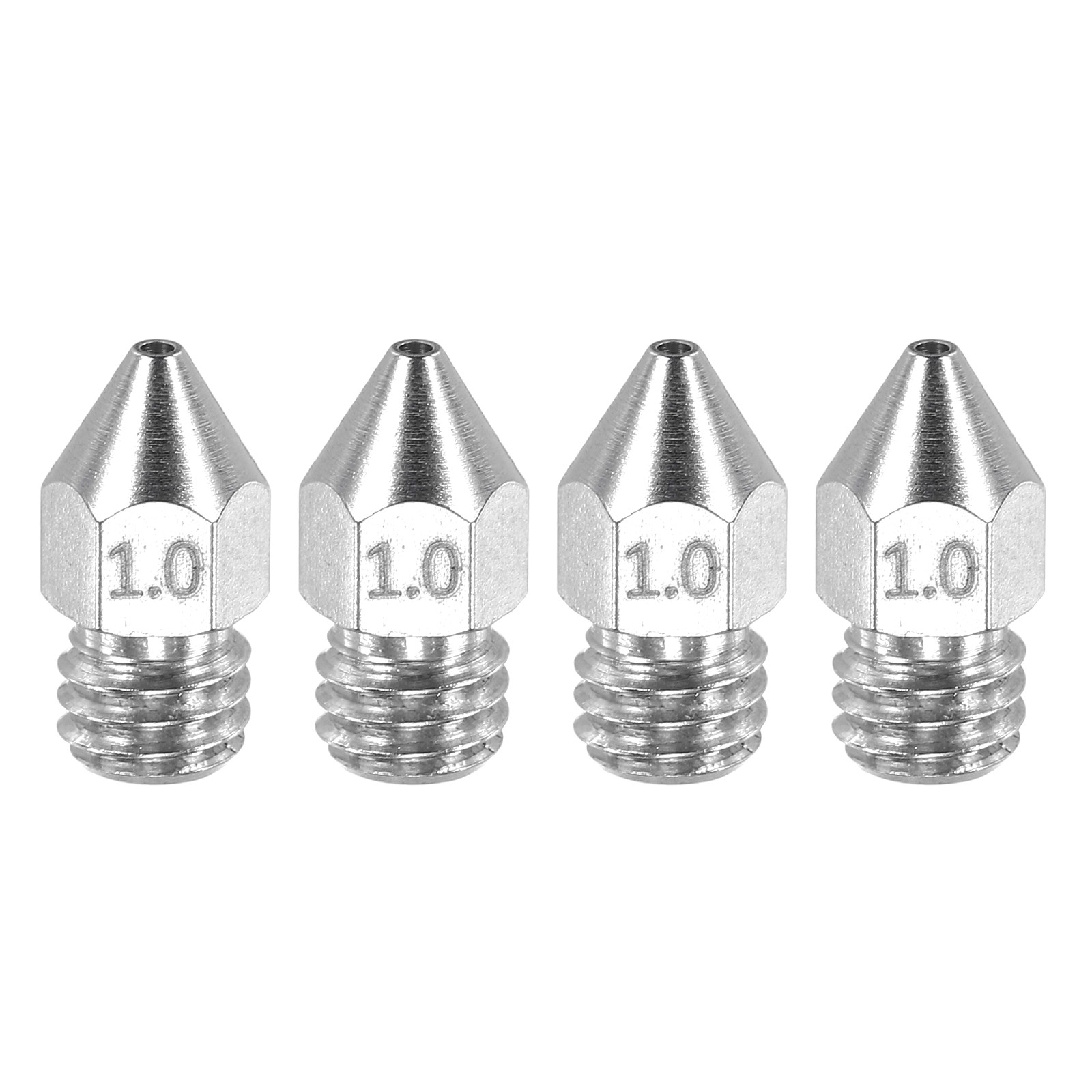 MK8 Nozzles 1mm 3D Printer Extruder Nozzle for 3mm Filament Pack of 4