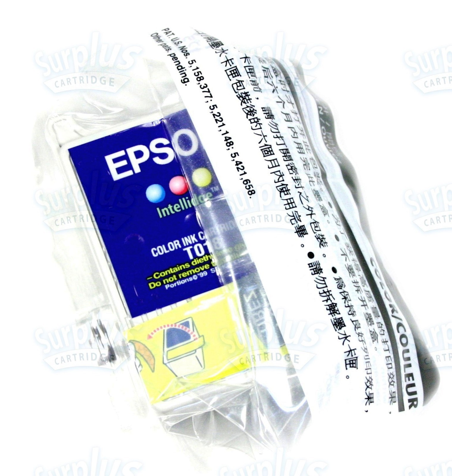 Genuine Epson 18 T018 Color Ink Cartridge Stylus 777i 1000 ICS 777