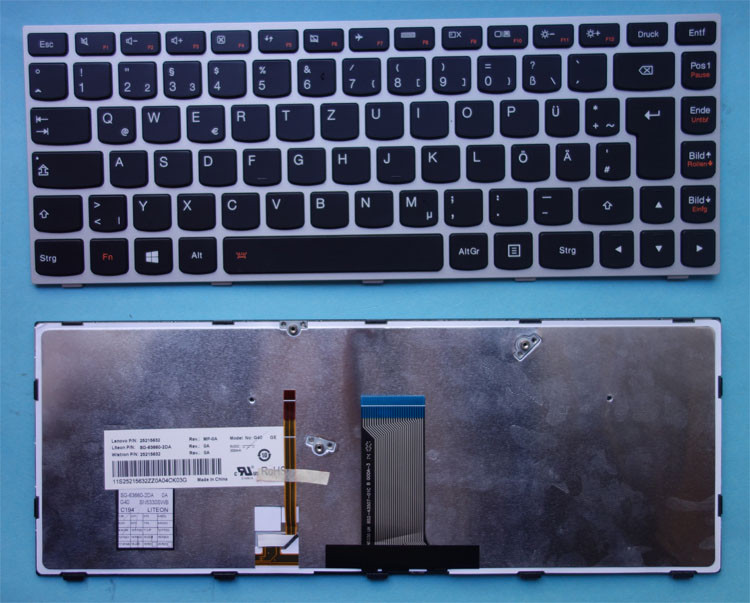 Keyboard IBM Lenovo Flex 2-14 2-14D Flex2 14 Flex2 Backlit Keyboard Backlight