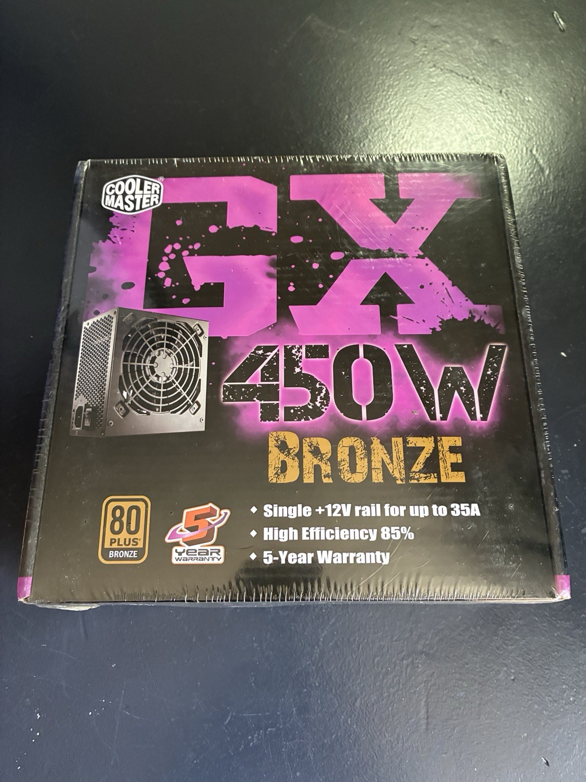 Cooler Master GX 450W RS-450-ACAA 80 Plus Bronze ATX Power Supply New Sealed