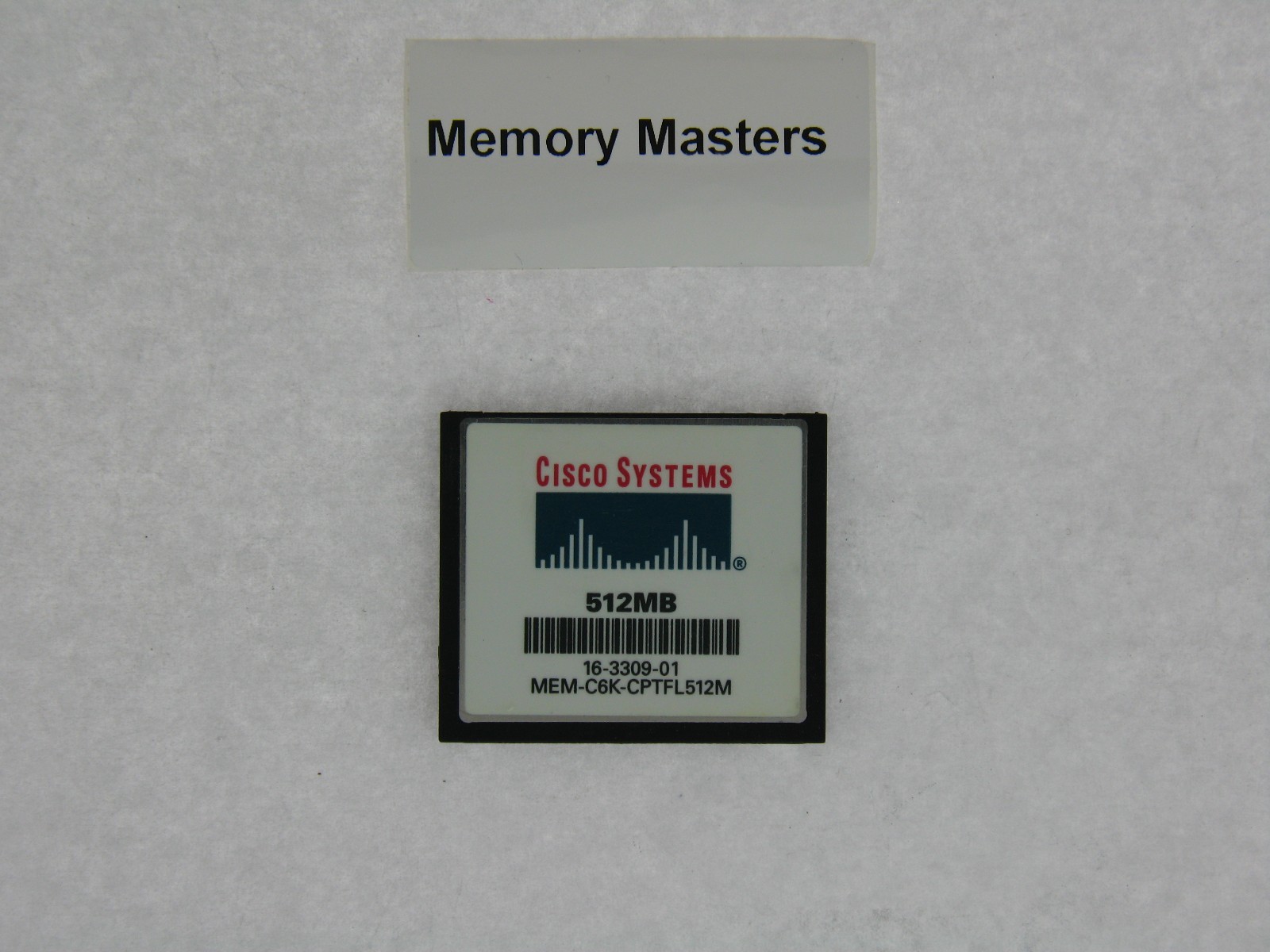 MEM-C6K-CPTFL512M 512MB Approved Compact Flash Memory for Cisco Catalyst 6000