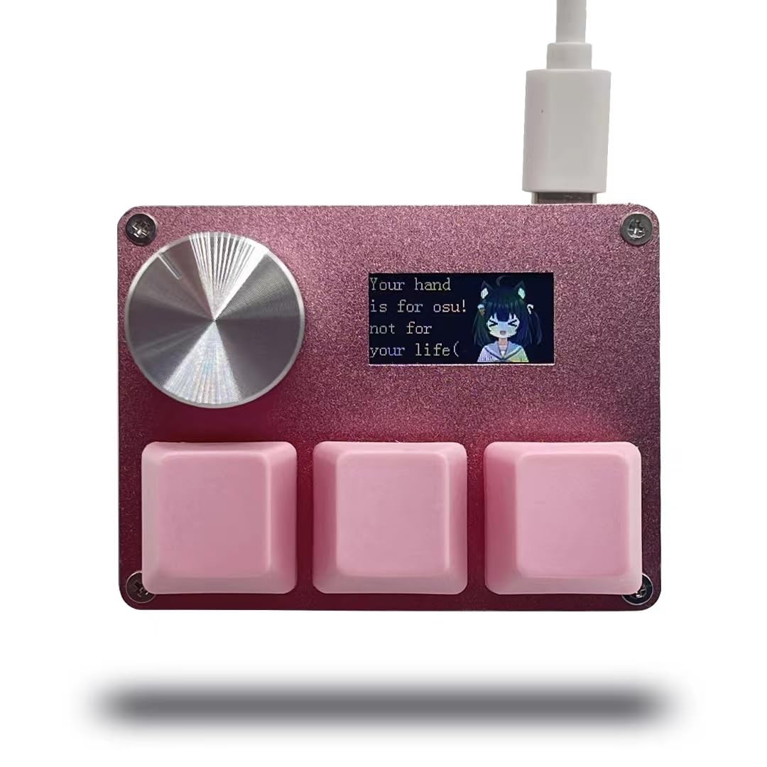 BTXETUEL SayoDevice O3C OSU Keyboard Rapid Trigger Hall Switches Magnetic Lin...