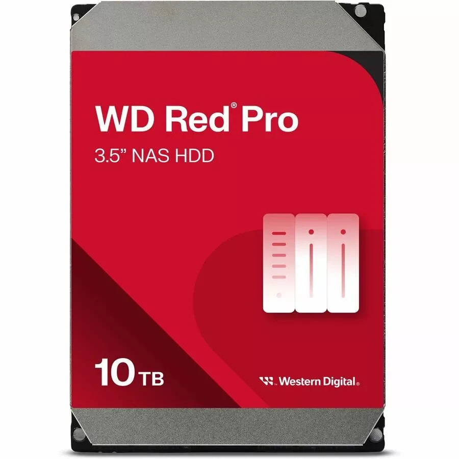 Western Digital WD Red Pro NAS HDD WD103KFBX 10TB w/ 512MB Cache 6Gb/s 7200rpm
